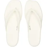 Crocs Tongs Miami Flip Femme - Blanc, Blanc