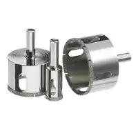 Carat ETN0180000 Diamantbohrer Nass Fliesen und Naturstein Ø18MM 2 Stück (18 mm)
