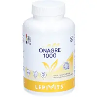 Lepivits Huile d'Onagre 1000 mg + Vitamine E 120 pc(s) Capsule(S)