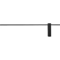 Nowodvorski Lighting Applique murale LED MOTIVE noire 10 W, blanc chaud, 360 lm, métal, dimensions : 18,2 x 120 x 5 cm, IP20, Lighting