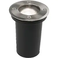 Nowodvorski Lighting Luminaire encastré au sol à LED PAOLI argenté, acier 9554