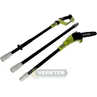 Ryobi Opp1820 Electric Telescopic Chainsaw 18v Noir One Size / EU Plug 220V