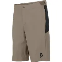 SCOTT - Short déperlant stretch VTT - Vertic LT W/Pad Shorts M Toast Beige Black pour Homme - Taille L