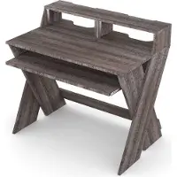 Glorious Sound Desk Compact Walnut Mobilier de studio