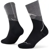 Buff Merino Lightweight Crew Socks Noir EU 36-38