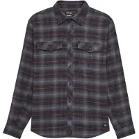 FOX Chemise en flanelle stretch Survivalist, noire, 2XL