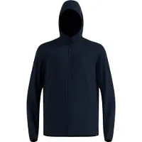 Odlo Hommes, Vestes d'extérieur, Transition Softshell (XL), Noir, Bleu, XL