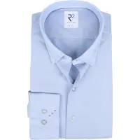 R2 Chemise Uni Clair Bleu clair Bleu taille 40