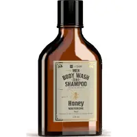 HiSkin Men Whisky Body Wash Gel and Hair and Beard Shampoo 3-in-1 Honey, 330 ml