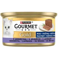 Purina Gold Mousse Agneau, pâtée pour chat 12×85 g