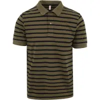 Sun68 Polo Rayures Vert taille L