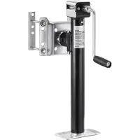 StarTech.com Cric de remorque 290-655mm - Béquille de remorque remorque de voyage - Béquille d'extraction 2267kg - Accessoires pour remorque de voiture