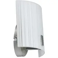Paulmann WallCeiling Fluxor WL max. 60 W E14 mat/blanc 230 V métal/verre