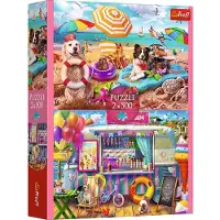 Trefl Puzzles 2x500 Temps de vacances 37533