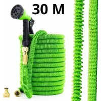 OEM Tuyau d'arrosage flexible de 30 m, résistant aux pliures, léger et extensible