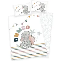 Herding Literie pour enfants "'s Dumbo (100 x 135 cm, 40 x 60 cm)
