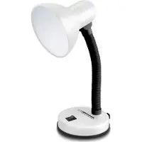 Esperanza Lampe de Bureau E27 Vega Blanc