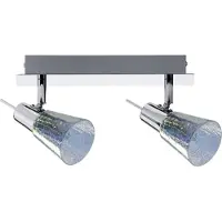 Paulmann Spotlight Omikron Barre 2x42W G9 230V Chrome Métal/Verre