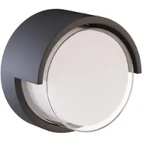Beneito Faure Blis Lampe Murale d'Extérieur Black | Round