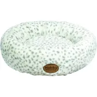 Nobby Donut "ALANIS" Ø 45 cm léopard gris