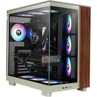 Thermaltake View 380 XL WS ARGB, couleur vert matcha | Boîtier PC - Format Midi/Mini-tour - ATX