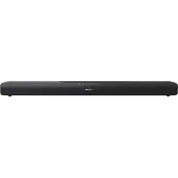 Sharp HT-SB100, Barre de son 2.0 avec HDMI, Bluetooth, USB et AUX- in, 75W, noir