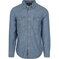 Levi's Barstow Western Standard Long Sleeve Shirt Bleu S Homme