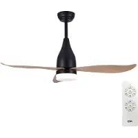 EDM Kattegat Dc Ceiling Fan Doré 112 cm / EU Plug 220V