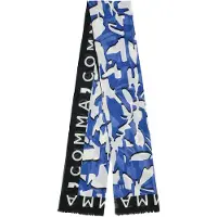 Comma Foulard bleu / blanc
