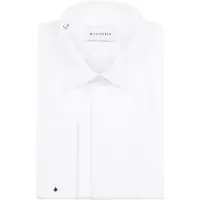 Suitable Chemise de smoking plissée Blanche Blanc taille 37