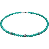 KUZZOI Chaîne turquoise / argent