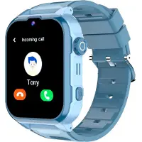 Denver SWGL-149BU - Montre connectée pour enfants avec GPS 4G et appareil photo (46.45 mm, 4G)