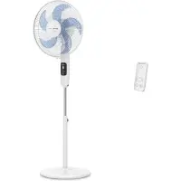 Rowenta Ventilateur sur pied 45cm 32w 3 vitesses blanc - - VU5450F0 -