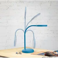 MAUL Lampe de table MAULjoy LED 3.000 K Pied bleu