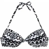 LASCANA Hauts de bikini noir / blanc