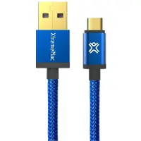 Xtrememac USB-C - USB-A 0.15m câble USB 0,15 m USB 2.0 USB C USB A Bleu