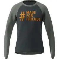Zimtstern Hommes, Maillot de cyclisme, Friendz (S), Noir, S