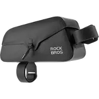 RockBros Sacoche de cadre de vélo étanche 0,9 l avec fermeture magnétique Noir
