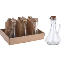 Excellent houseware Flacon d'huile cristallin (Huile pour le corps, 300 ml)