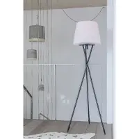 Lumisky Lampadaire Extérieur Sans Fil Try Blanc Polypropylène H150cm