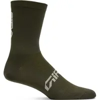 Giro Hommes, Chaussettes de sport, Comp Racer High Sock (43 - 45), Vert