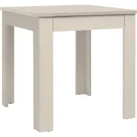 Finori Table à manger Oslo 81A velours 80x76,5x80 cm