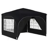 Syfax Tente de fête pop-up 290 x 290 x 245 cm Anthracite
