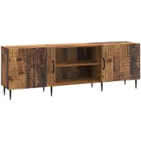 Syfax Meuble TV Bois ancien 150 x 31 x 50 cm Bois d'ingénierie