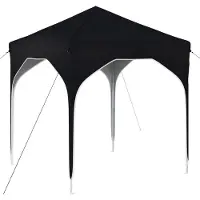 Syfax Tente de fête pop-up 194 x 194 x 245 cm Anthracite