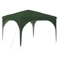 Syfax Tente de fête pop-up 290 x 290 x 245 cm Vert