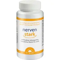 Dr. Jacobs Medical GmbH Capsules Dr. Jacob's nervenstark pour les nerfs, le psychisme & moins de fatigue, 100 capsules