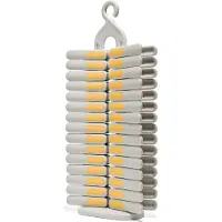 Joseph Joseph 30er Set PegStore Wäscheklammern mit Halterung, Repassage + entretien du linge : accessoires, Bleu