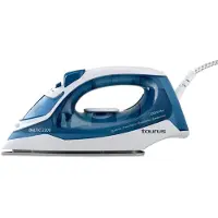 Taurus Baltic 2200 Fer à repasser à sec ou à vapeur Semelle Nano en argent céramique 2200 W Bleu, Blanc