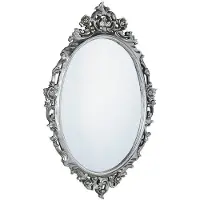 Sapho Miroirs - Miroir Desna dans un cadre, 800x1000 mm, argent IN344